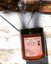 Load image into Gallery viewer, 8oz Custom Label Amber Candle