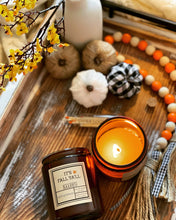 Load image into Gallery viewer, 8oz Custom Label Amber Candle