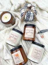 Load image into Gallery viewer, 8oz Custom Label Amber Candle