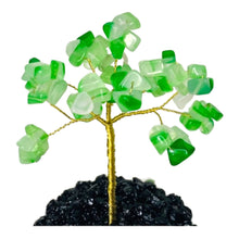 Load image into Gallery viewer, Green Striped Agate Feng Shui Tree