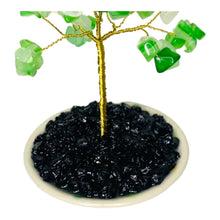 Load image into Gallery viewer, Green Striped Agate Feng Shui Tree