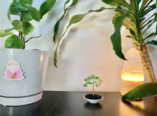 Load image into Gallery viewer, Green Striped Agate Feng Shui Tree