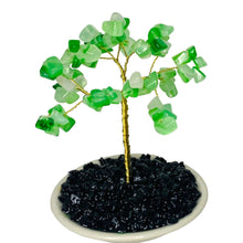 Load image into Gallery viewer, Green Striped Agate Feng Shui Tree