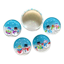 Load image into Gallery viewer, Resin Snowman Coaster Set