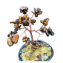 Load image into Gallery viewer, Tigers Eye Feng Shui Tree