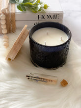 Load image into Gallery viewer, 14oz Marquis Glass Candle