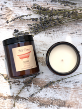 Load image into Gallery viewer, 8oz Custom Label Amber Candle
