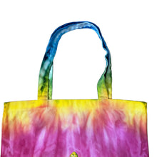 Load image into Gallery viewer, Rainbow Tie Dye Turtle Tote Bag
