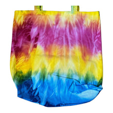 Load image into Gallery viewer, Rainbow Tie Dye Turtle Tote Bag
